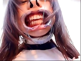 Subtitled weird Japanese face destruction shaved..